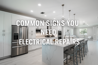 Common Signs You Need Electrical Repairs