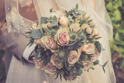 Freie Trauung / Brautstrauß / Hochzeit