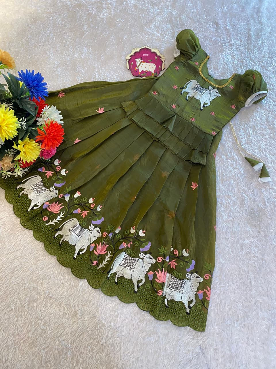 Thumbnail: Indian festive wear for girls