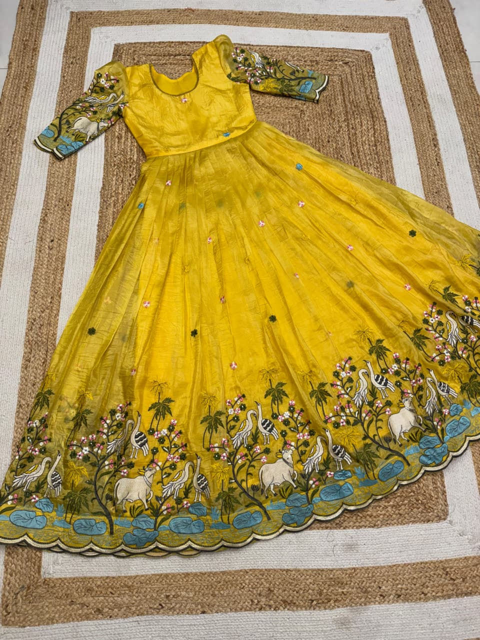 SP-36 Pichwai ethnic gown design