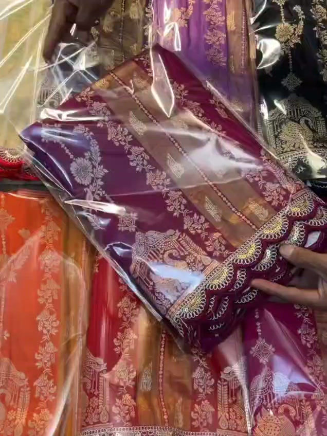 Thumbnail: Party wear luxury silk saree