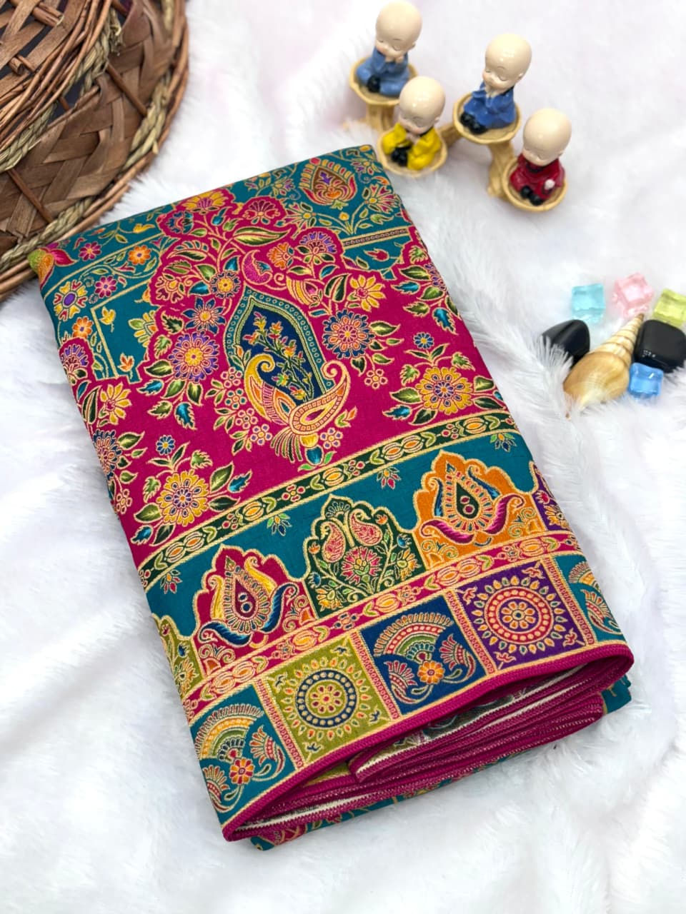 Thumbnail: SP-11 Luxury Viscose Silk Saree for Special Occasions