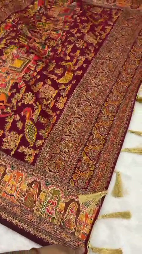 Thumbnail: Sp-27 Ethnic wear silk saree Canada