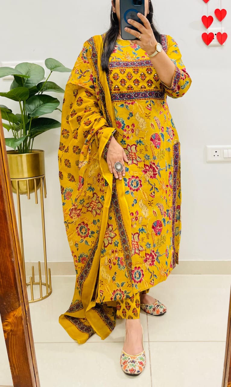 Thumbnail: premium cotton women ethnic wear