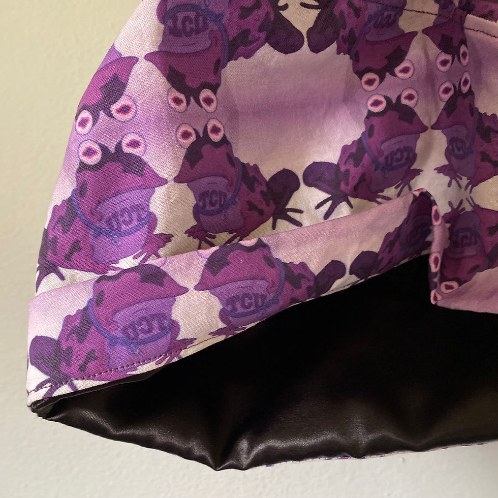 Thumbnail: TCU Purple Hypnotoad Scrub Cap