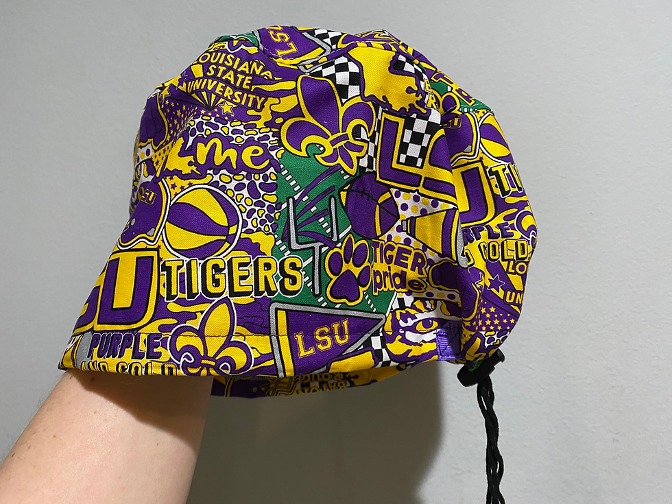 Thumbnail: LSU Baton Rouge Tigers Scrub Cap