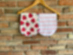 Thumbnail: Strawberry Burp Cloths, Set of 3