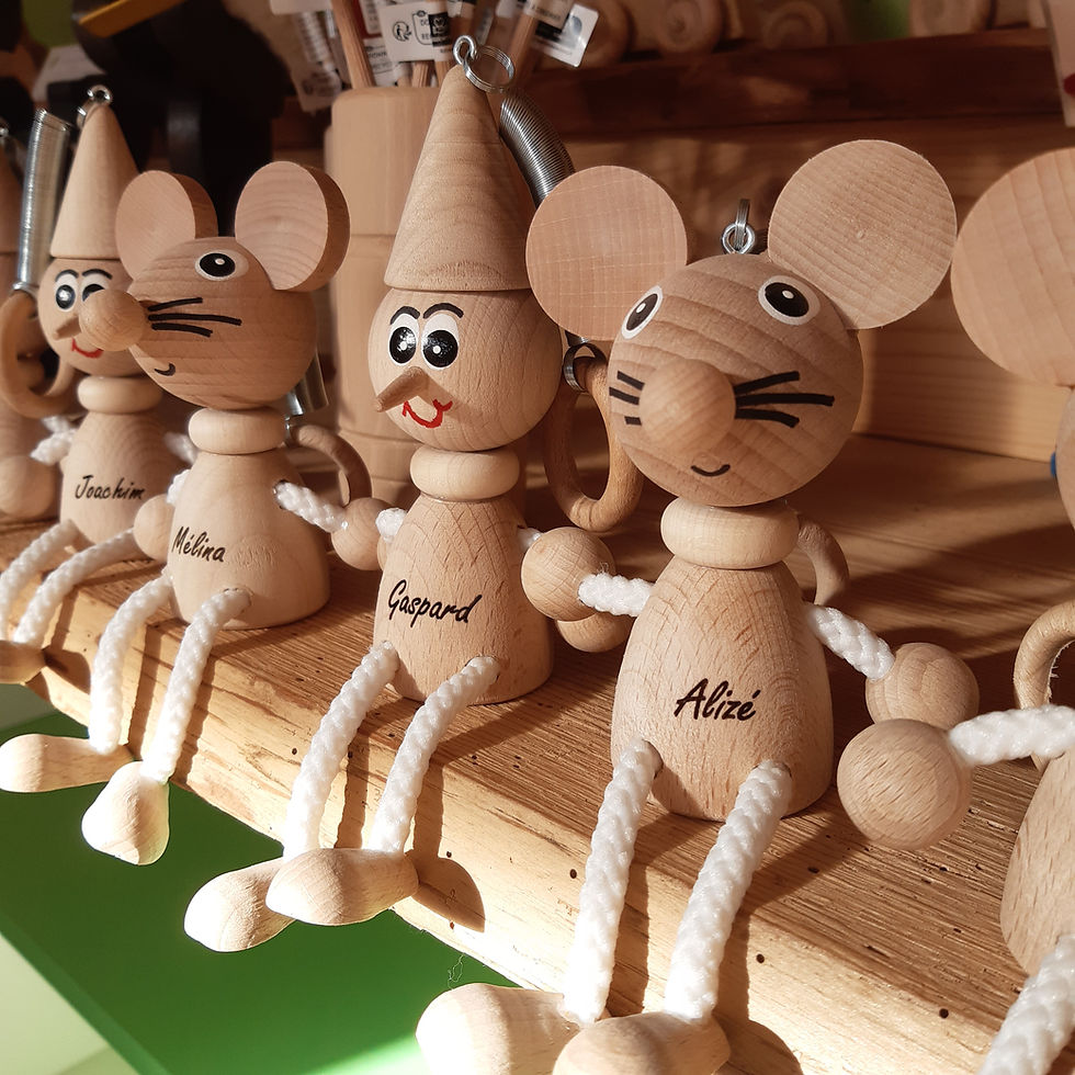 Miniature : Pantin sur ressort