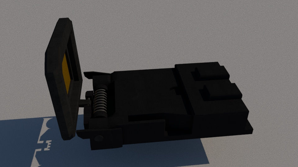 Animated Folding Holo Sight
