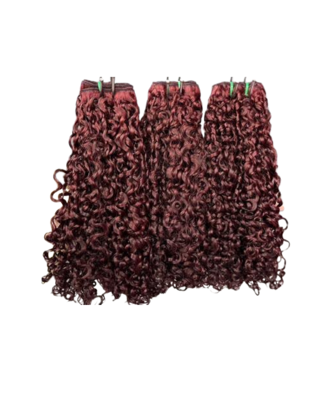 Red Virgin Pixie Curly Bundle