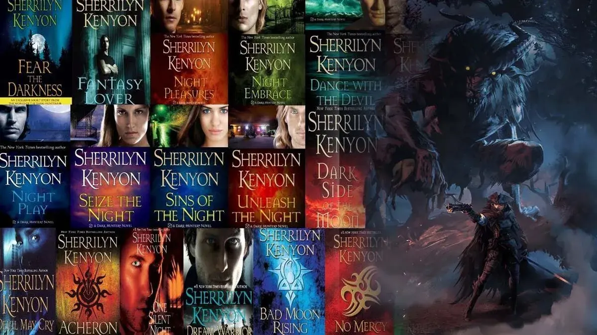 Complete Set Series - Lot of 27 Dark Hunter Books by Sherrilyn Kenyon Dream