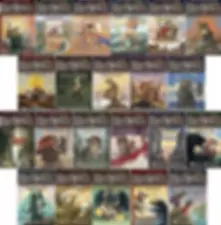Complete Set Series - Lot of 22 Redwall Books by Brian Jacques YA Rogue Crew