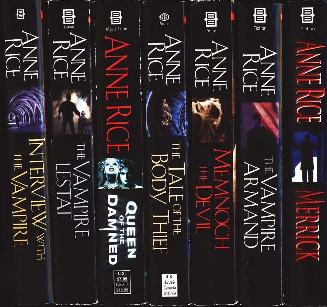 The Vampire Chronicles Series Books 1-7 by Anne Rice