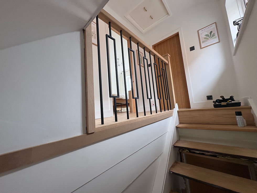 Stairs upgrade in Deepcar Sheffield