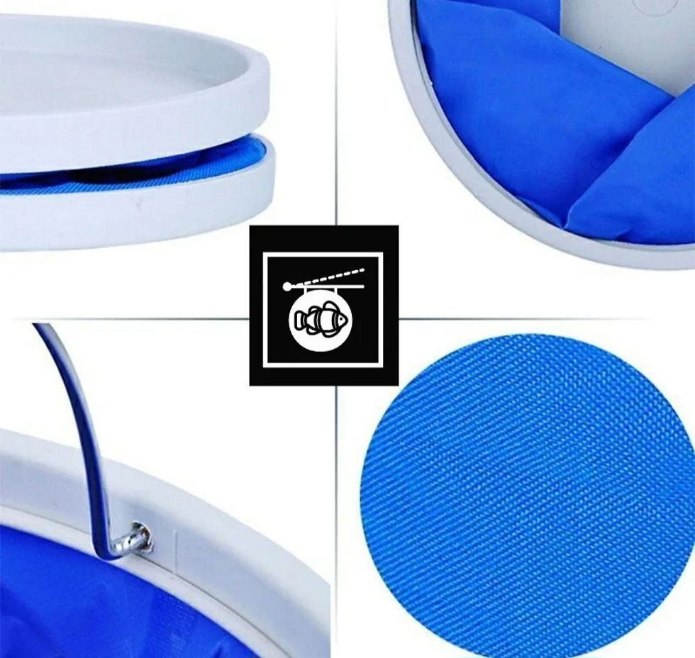 Thumbnail: 11L Bucket Folding Bucket Car Wash Car Bucket Portable Fishing Bucket camping 