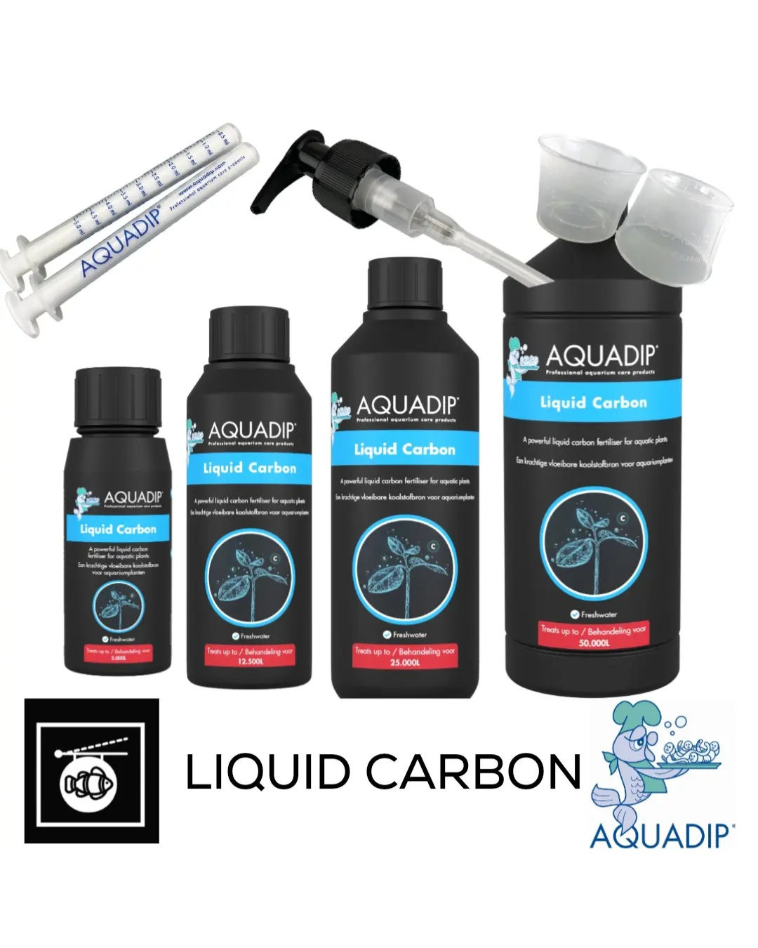 Liquid carbon aquarium fertiliser easy carbon live plant water treatment aquadip