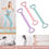 Thumbnail: Yoga Fitness Resistance Band, Arm Back Training Elastic Ropes Pure Barre Workout
