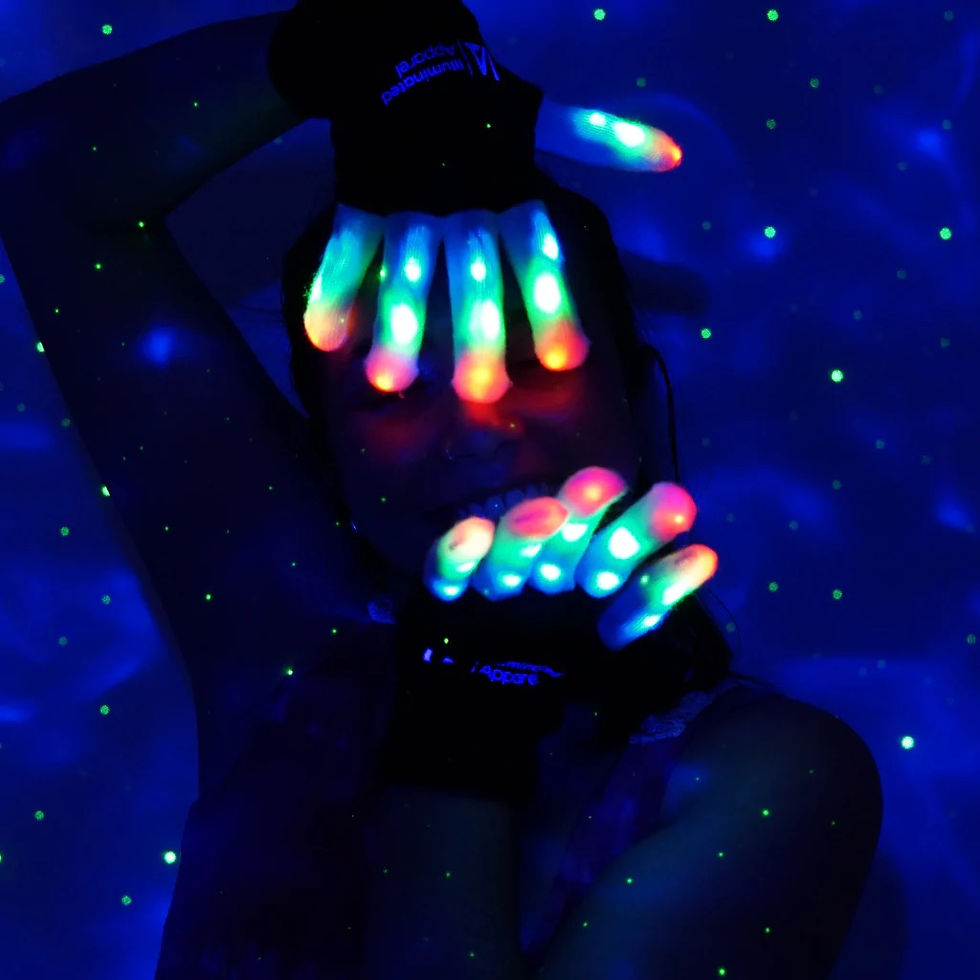 Thumbnail: LED Light upFlashing Gloves