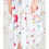 Thumbnail: Butterfly Pattern Denim Top Hanky Dress with Cute Hem Detail