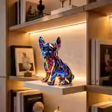 Estatua em Resina " Buldogue Francês"