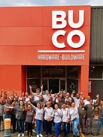 A Building Company Store With Their New Team