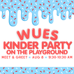 Kindergarten Party on the Playground 8/8 at 9:30am!
