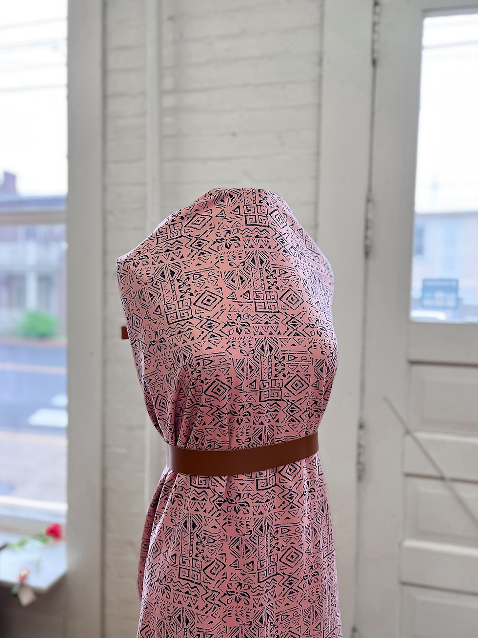 Salmon Tamara Knit | per half yard