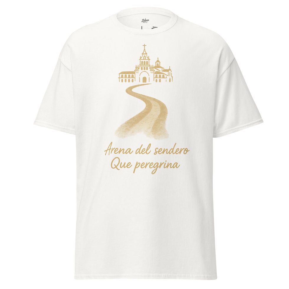 Miniatura: Camiseta unisex. Arena del Sendero.