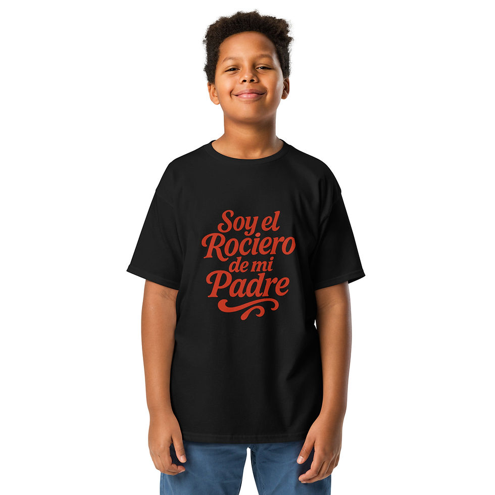 Miniatura: Camiseta unisex adolescente Rociero Padre