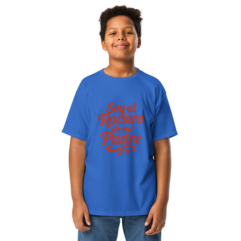 Miniatura: Camiseta unisex adolescente Rociero Padre