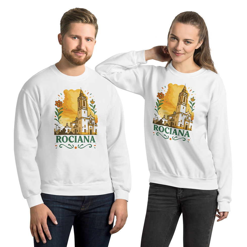 Miniatura: Sudadera unisex Rociana.