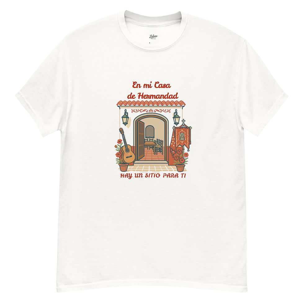 Miniatura: Camiseta unisex En mi casa
