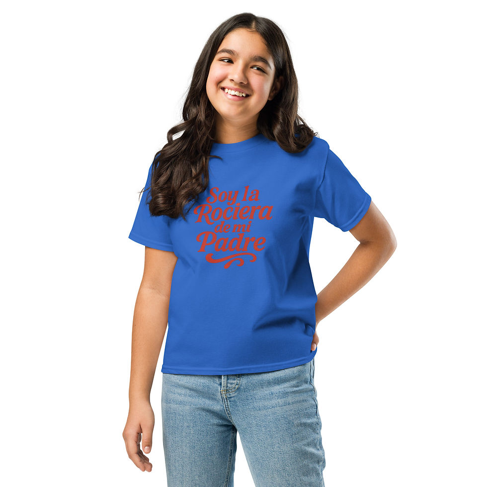 Miniatura: Camiseta unisex adolescente Rociera Padre