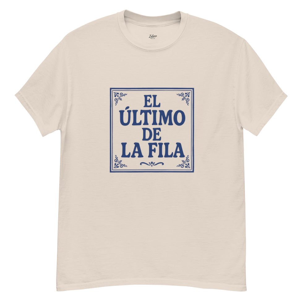 Miniatura: Camiseta  unisex. El último de la fila