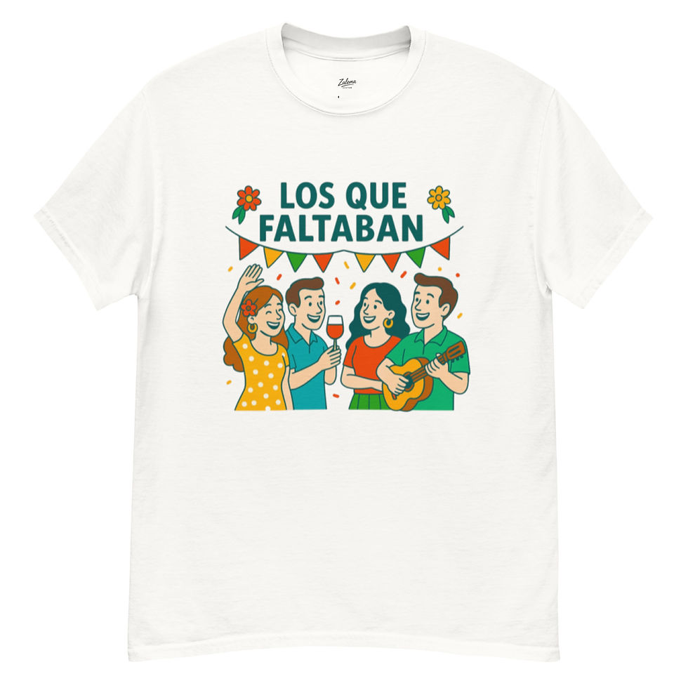 Miniatura: Camiseta unisex. Los que faltaban