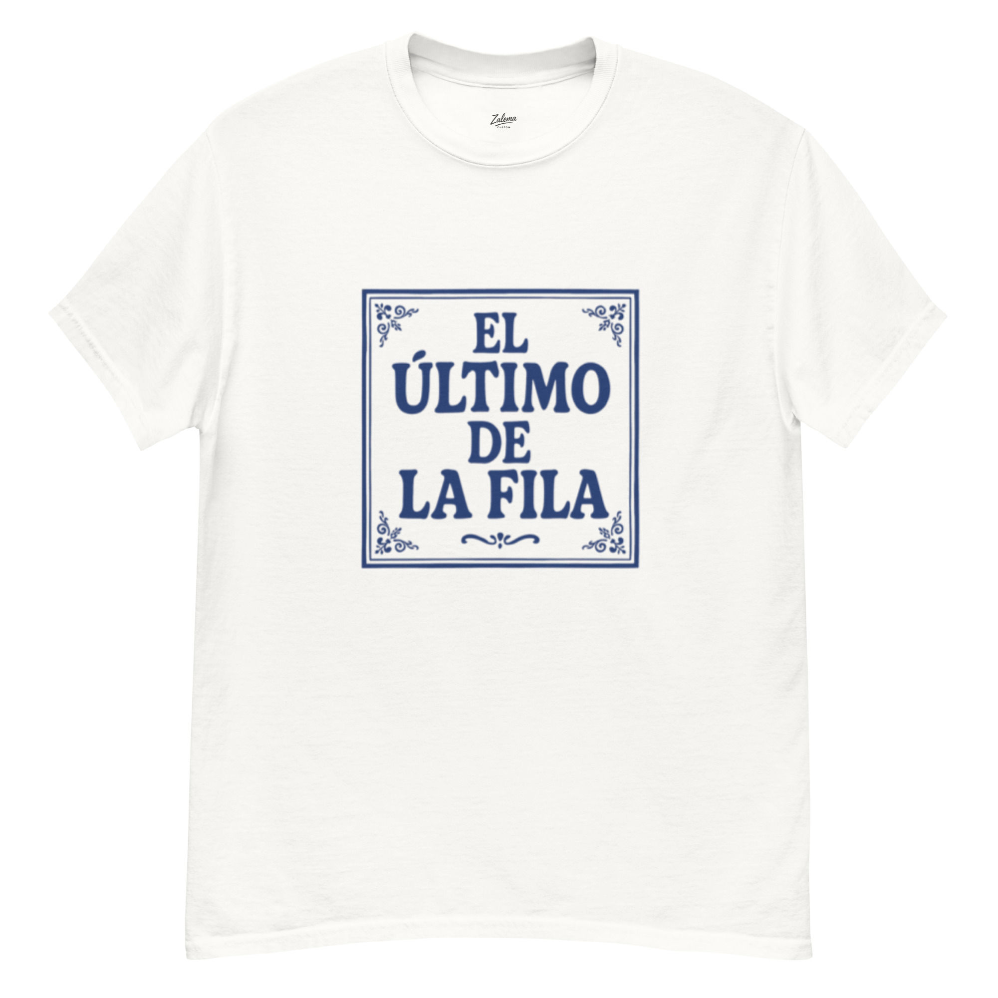 Camiseta unisex. El último de la fila