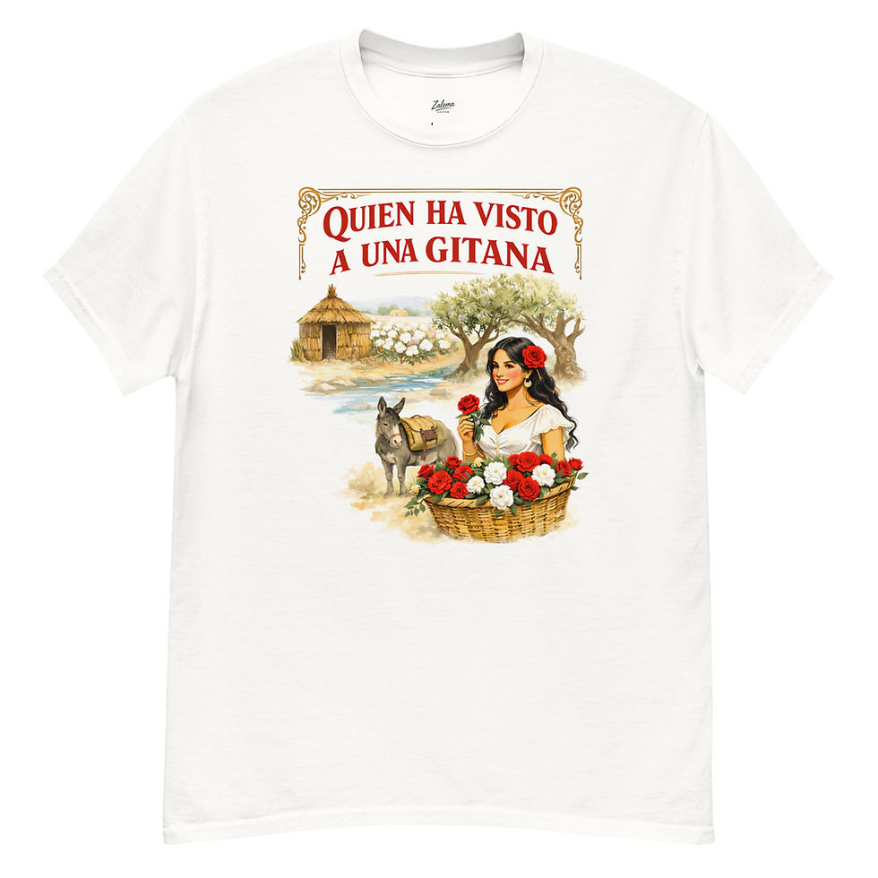 Miniatura: Camiseta Quién ha visto a una gitana