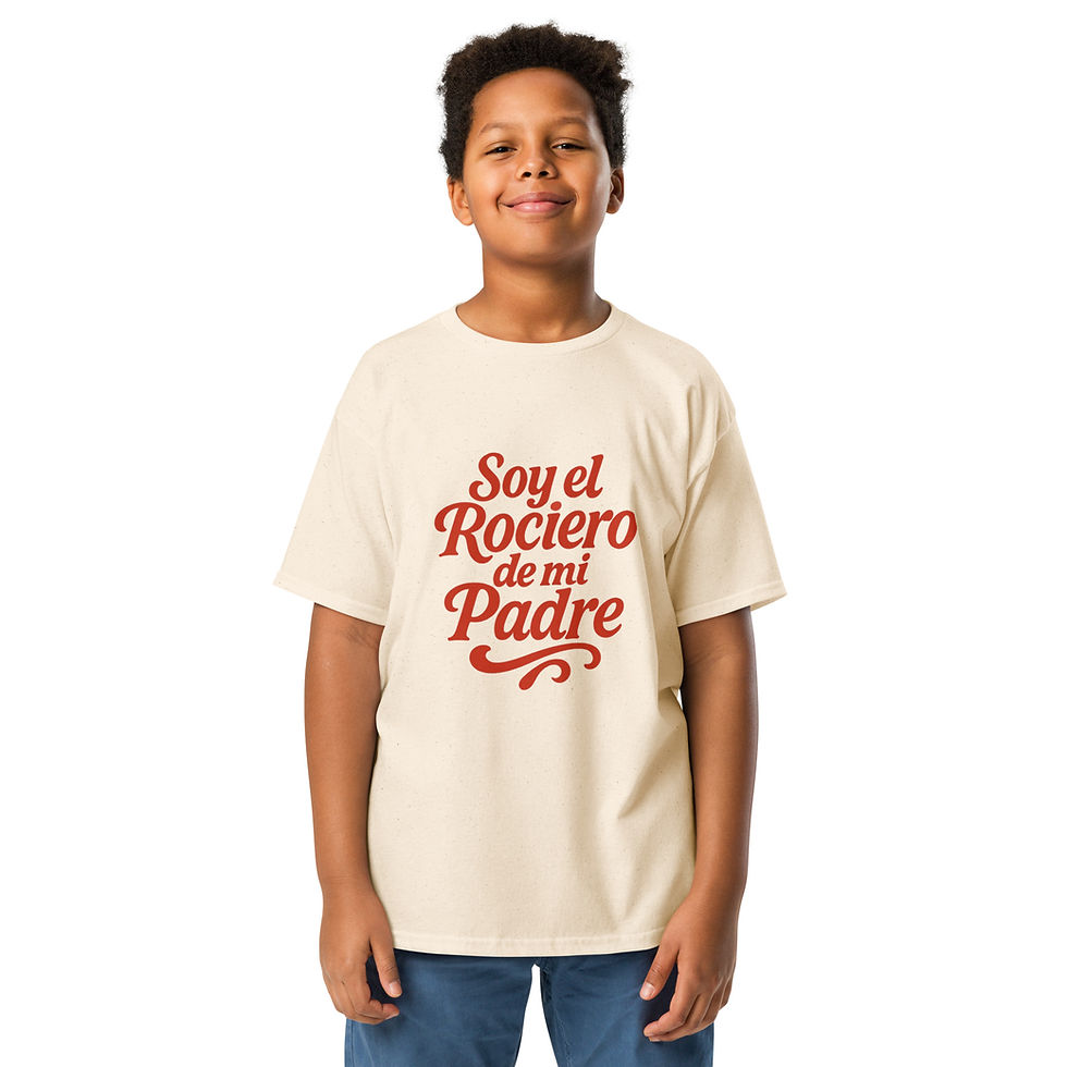 Miniatura: Camiseta unisex adolescente Rociero Padre