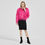 Thumbnail: Goat Pelt Wool Jacket in Hot Pink