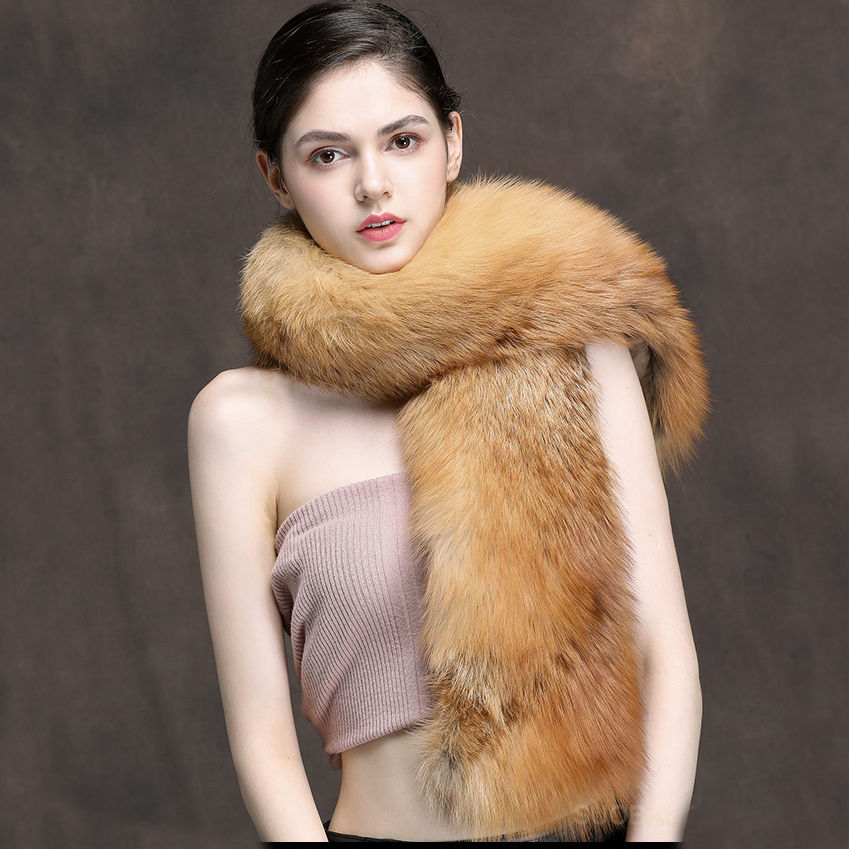 Thumbnail: Red Fox Fur  Scarf