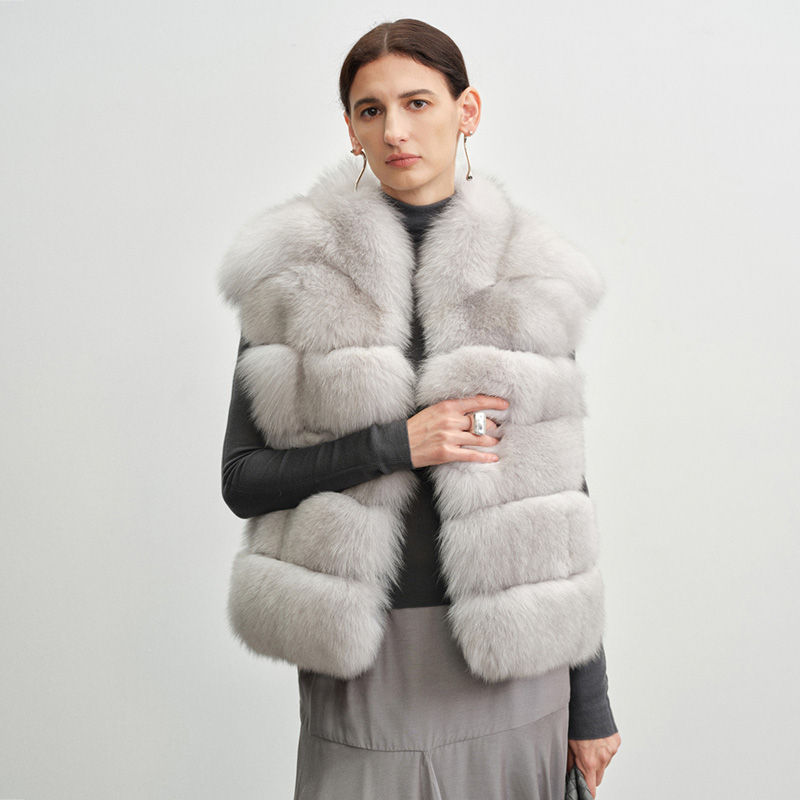 Thumbnail: Natural Fox Fur Gilet