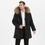 Thumbnail: Men's Raccoon Fur Lined  Waterproof Parka with Real Fur Collar