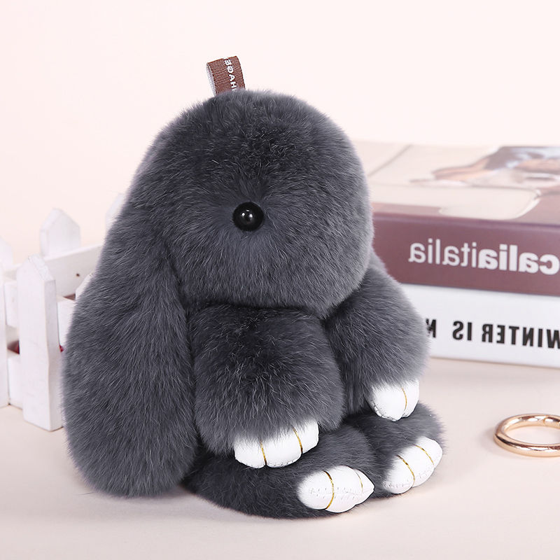Thumbnail: Rex Rabbit Bunny Cute Plush Keychain