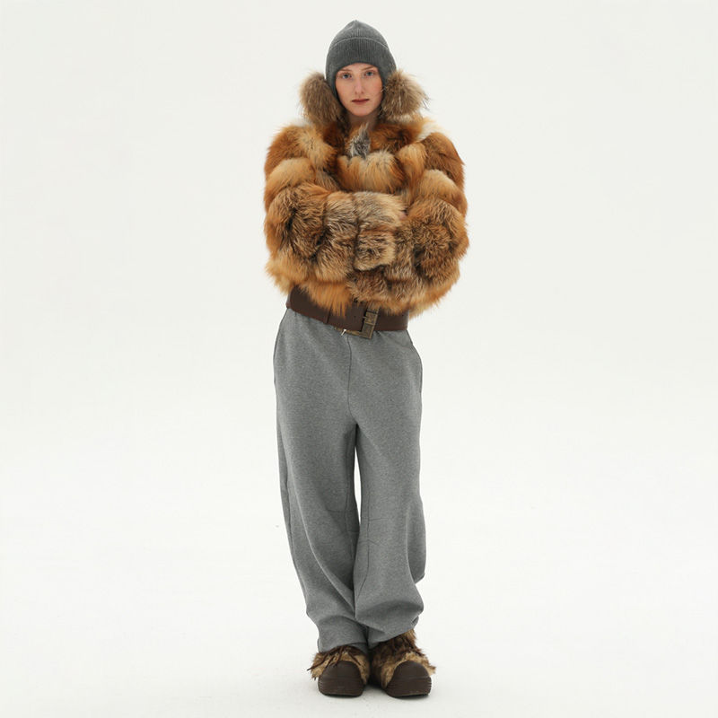 Thumbnail: Red Fox Fur Jacket