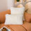 Thumbnail: Sheepskin Pillow Case / Cushion Cover in Ivory