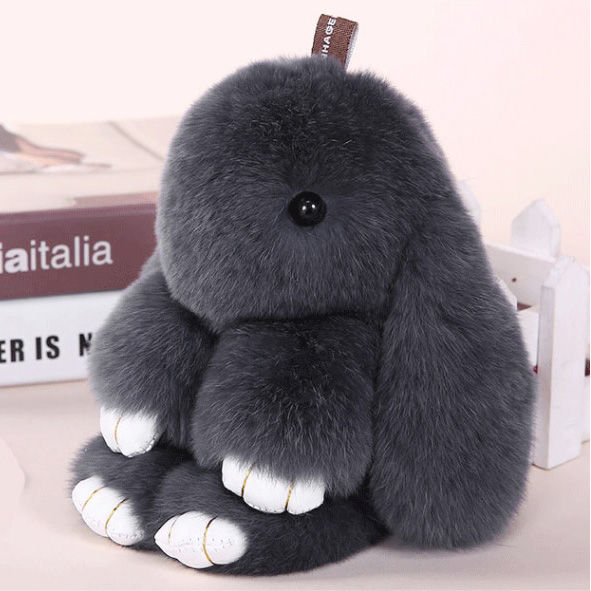 Thumbnail: Rex Rabbit Bunny Cute Plush Keychain