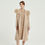 Thumbnail: Cashmere Hooded Coat  in Beige