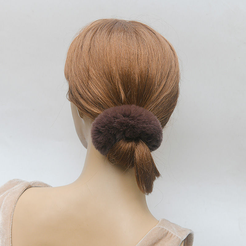 Thumbnail: Rex Rabbit Fur Scrunchie