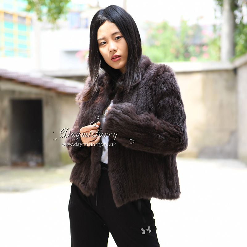 Tavus Rabbit Fur Jacket - Women's M