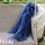 Thumbnail: Mongolian Lamb Fur Scarf in Navy